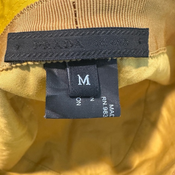 Prada Yellow Bucket Hat - Picture 5 of 5